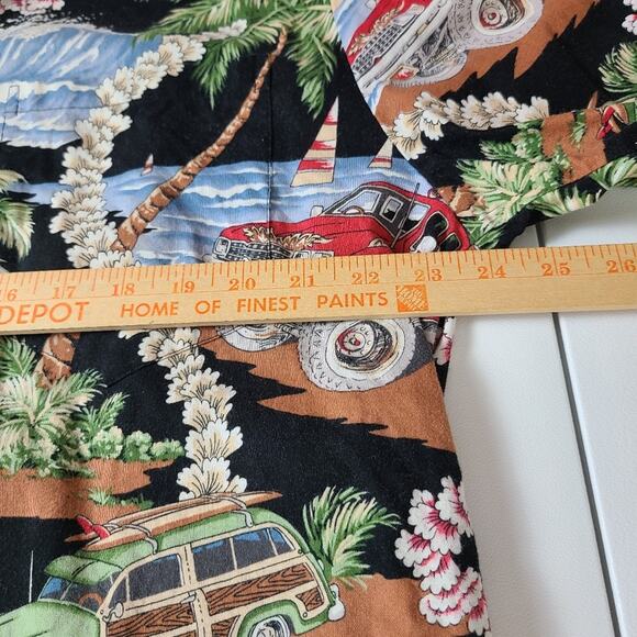 Evergreen Island Made In Hawaii Men's Tropical Hawaiian Floral Vacay Shirt XXL - Picture 6 of 10